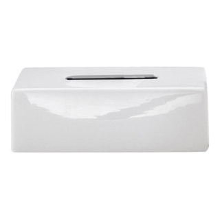 DW KB 88, Tissue Box Holder in White