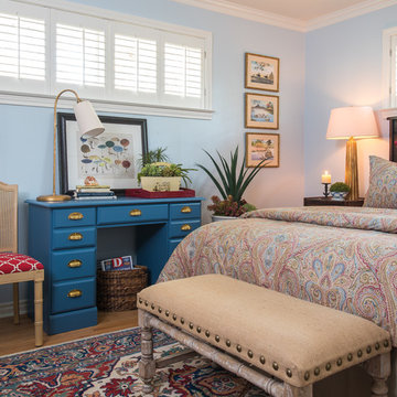 Guest Bedroom by Dona Rosene Interiors