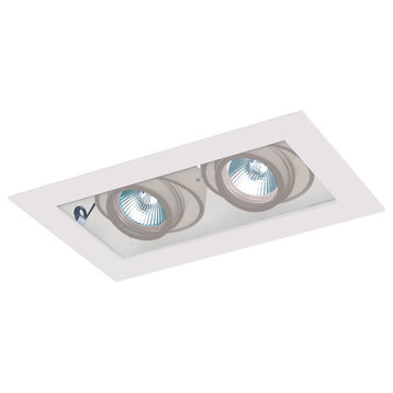2-Light Line Voltage New Construction Modulinear Recessed Fixture