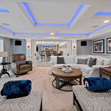 Incredible Northern Virginia Basement Remodel