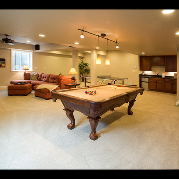 Game room basement