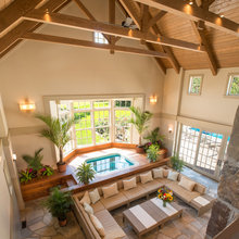 contemporary timberframe