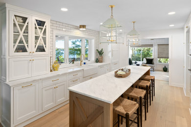 Cottage kitchen photo in Minneapolis
