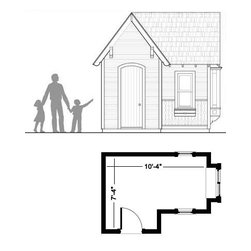 Victorian Playhouse Plans - Outdoor Playhouses