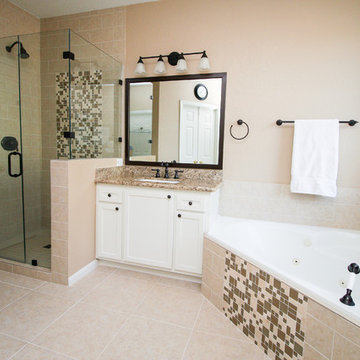 "Crema Murano" Master Bathroom Remodel