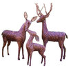 Lifesize Sculpted Grapevine Deer, Buck - Standing