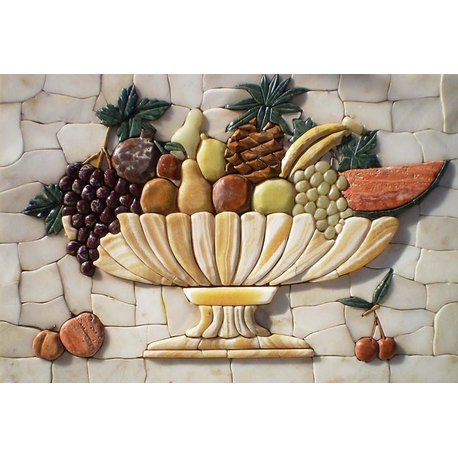 Mosaic Patterns, Pietre Mosaico, 31"x46"