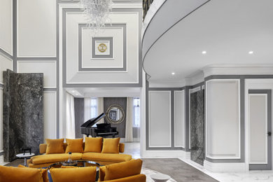 Inspiration for a modern home design remodel in Los Angeles