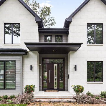 Contemporary Custom Home-Naperville
