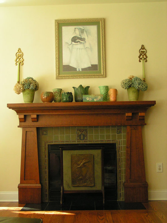 Craftsman Mantel Houzz