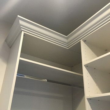 Stapleton Custom Grey Master Closet
