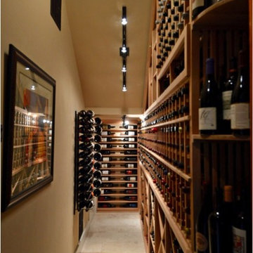 San Antonio Traditional Custom Residential Wine Cellar Design