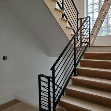 Interior Welded Horizontal Railing