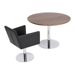 Harput Round Swivel Arm Chair by sohoConcept - Dining Chairs