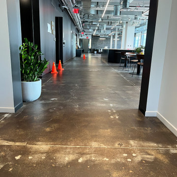 NPS 20,000 sqft Concrete Floor Restoration