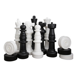 Straight Up Chess Board - Cherry Bean Chess Board with 3 1/2