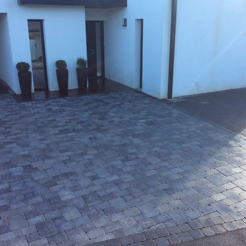 Allée en pavés