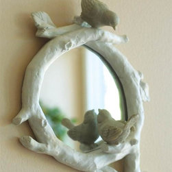 Bird Mirror - Wall Mirrors