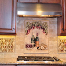 Dynasty, Brookside Sq., cherry, Butternut, Onyx - Tile