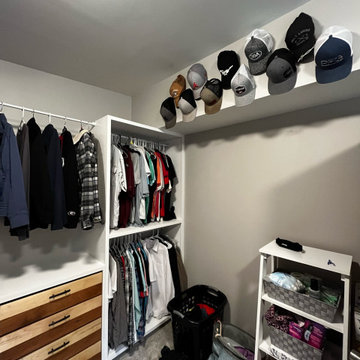Home Addition - New Custom Walk-in Closet