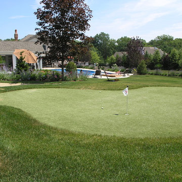 Timeless Balance: Patio, Gazebo, Pergola, Outdoor Kitchen, and a Putting Green