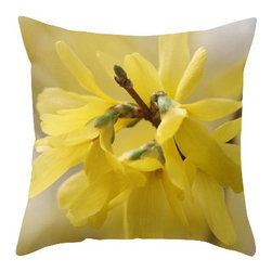 BACK to BASICS - Yellow Beauty Spring Pillow Cover, 20x20 - Decorative Pillows