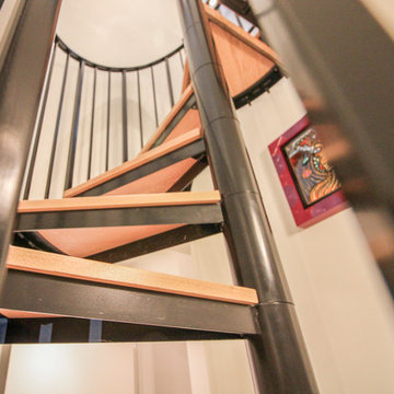 Project #62 | Metal & Wood Custom Spiral