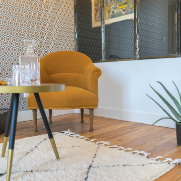 Aménagement d'un appartement aux lignes masculines