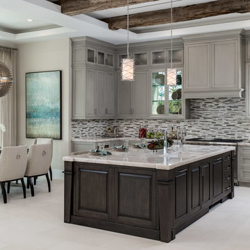 Blue Cypress Transitional Kitchen & Bath