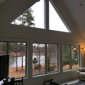 Columbia SC Sunroom and Trex Deck Combination in Lost Creek