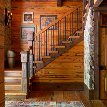 Rustic Timber House