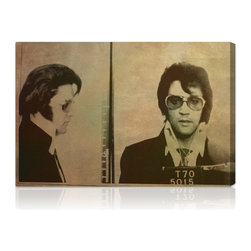 Elvis Mugshot  Fine  Art - Prints And Posters