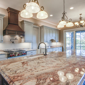 Typhoon Bordeaux Granite Kitchen