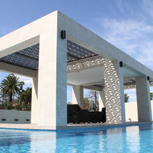 Pool House Tennis Court