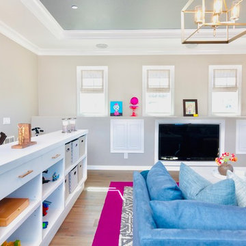 Playroom/Family Room - Contemporary Style