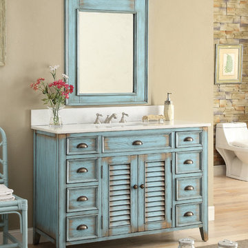 Antique Vintage Wood – Rustic Bathroom Vanities