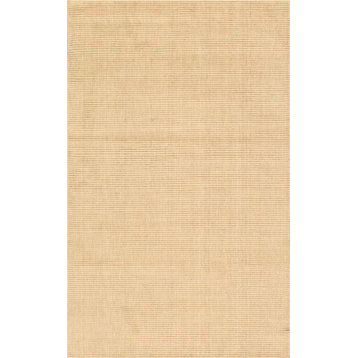 Pasargad Modern Collection Hand-Knotted Lamb's Wool Area Rug, 5'x7'11"