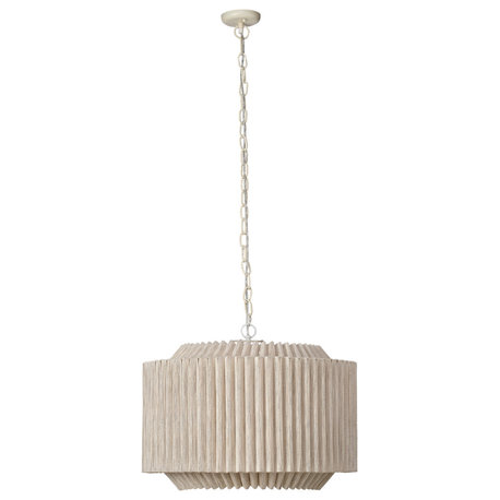 Theory Jute Off-White Chandelier