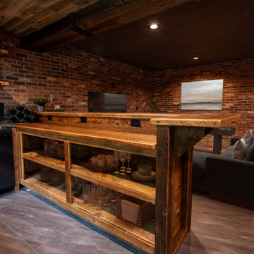 Natural Haven - Basement Bar Addition
