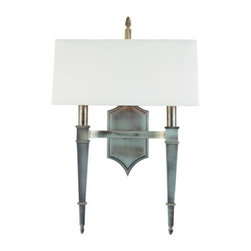 Hudson Valley Lighting - Norwich 2 Light Wall Sconce in Historic Nickel - Wall Sconces