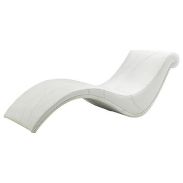 Darrel Modern Leather Leisure Lounge Chaise