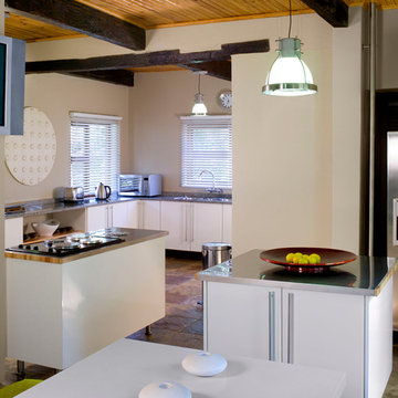 Farm dwelling with contemporary interiors
