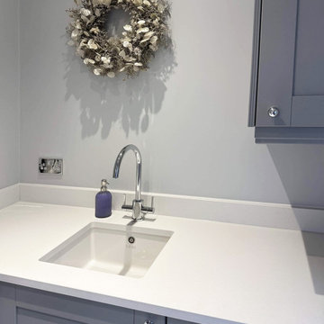 Grey Shaker Kitchen in Papworth Everard
