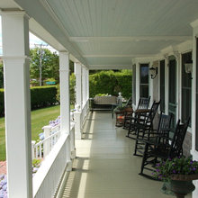 Front porch & top deck