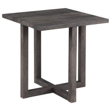 Moseberg End Table, Rustic Wood
