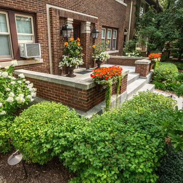 Traditional Front Landscape Renovation - Milwaukee