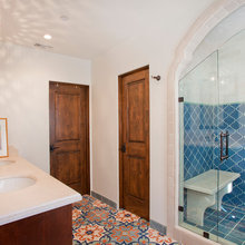 Spanish contemporary bathrooms