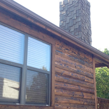 Creating A Custom Rustic Luxe Exterior Finish