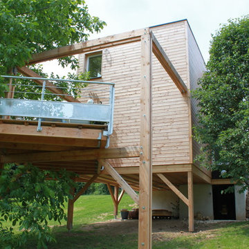 Maison neuve à oassature bois, à Bazarnes (89)