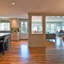 kitchen walls for plumbing
